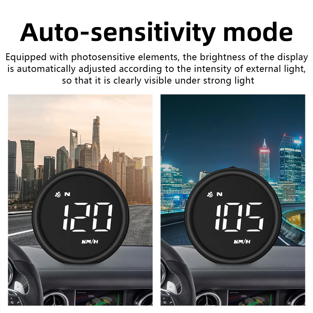Universal Car Hud Head Up Display Digital Gps Speedometer Test Brake Test Overspeed Car Head Up Display Km/H Mph Overspeed Alarm
Universal Car Hud Head Up Display Digital Gps Speedometer Test Brake Test Overspeed Car Head Up Display Km/H Mph Overspeed Alarm