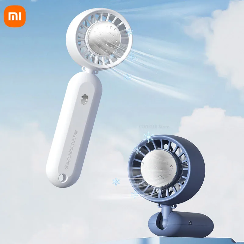 Портативный вентилятор Xiaomi с полупроводниковым охлаждением, батарея 2000 мАч, портативный Перезаряжаемый ручной вентилятор с USB, охлаждающий воздушный охладитель для улицы
Портативный вентилятор Xiaomi с полупроводниковым охлаждением, батарея 2000 мАч, портативный Перезаряжаемый ручной вентилятор с USB, охлаждающий воздушный охладитель для улицы