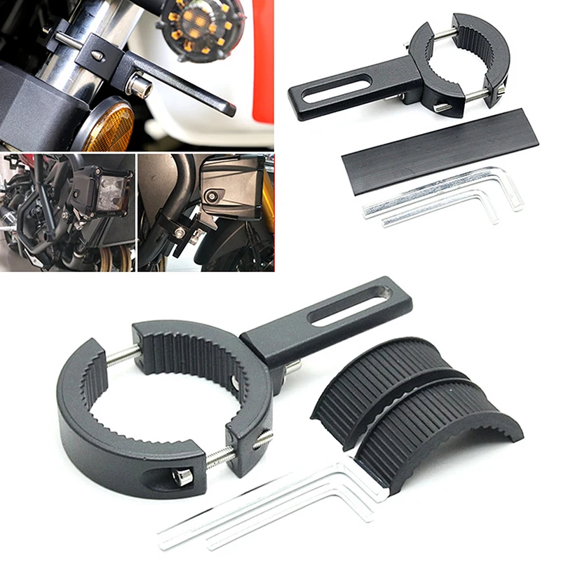 Motorcycle Headlight Spotlight Mount Universal Motorcycle Fog Light Bracket Fork Ear Chopper Headlamp Holder Motos Accesories
Motorcycle Headlight Spotlight Mount Universal Motorcycle Fog Light Bracket Fork Ear Chopper Headlamp Holder Motos Accesories