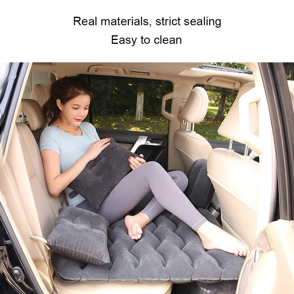 

Inflatable Mattress Air Bed Sleep Rest Car SUV Travel Bed Universal Car Seat Bed Multi Functional for Outdoor Camping Beach