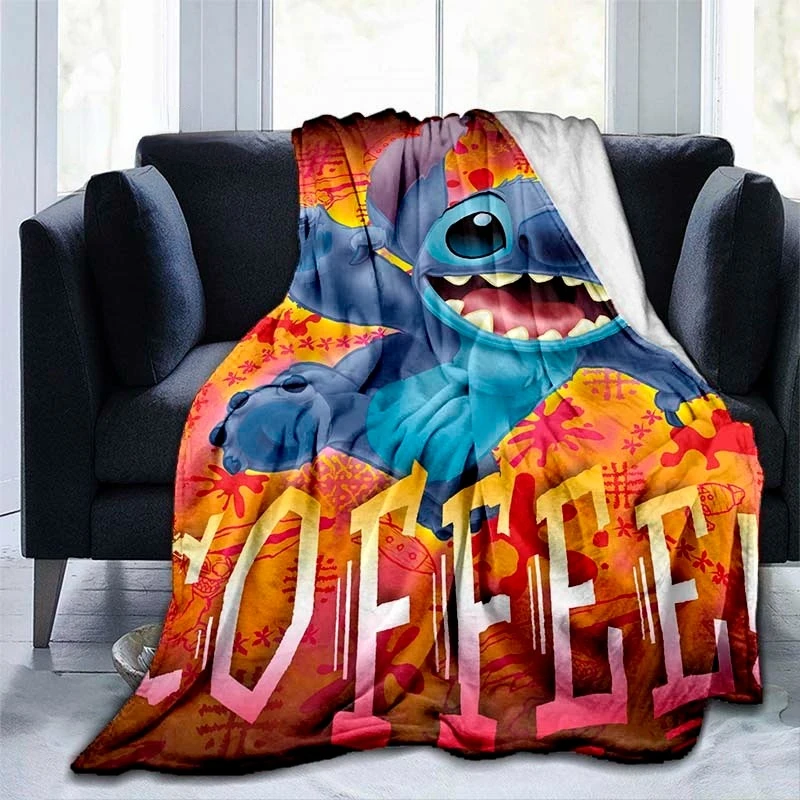Cartoon Stitch Blanket Fashion Cartoon monster Flannel Fluffy Fleece Throw blanket Children and adult Gift Sofa Travel Camping
Cartoon Stitch Blanket Fashion Cartoon monster Flannel Fluffy Fleece Throw blanket Children and adult Gift Sofa Travel Camping