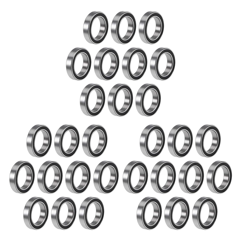 30PCS 6701-2RS 12X18X4 Mm Miniature Double Rubber Sealed Deep Groove Ball Bearings
30PCS 6701-2RS 12X18X4 Mm Miniature Double Rubber Sealed Deep Groove Ball Bearings