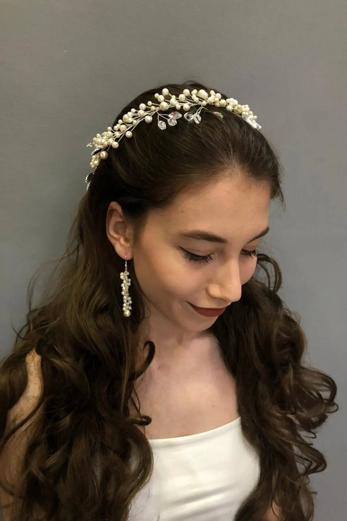 Bridal Accessories Bridal Hair Accessory And Earring With Spring Branch Stone Wedding Handmade For Bride And Bridesmaids
Bridal Accessories Bridal Hair Accessory And Earring With Spring Branch Stone Wedding Handmade For Bride And Bridesmaids