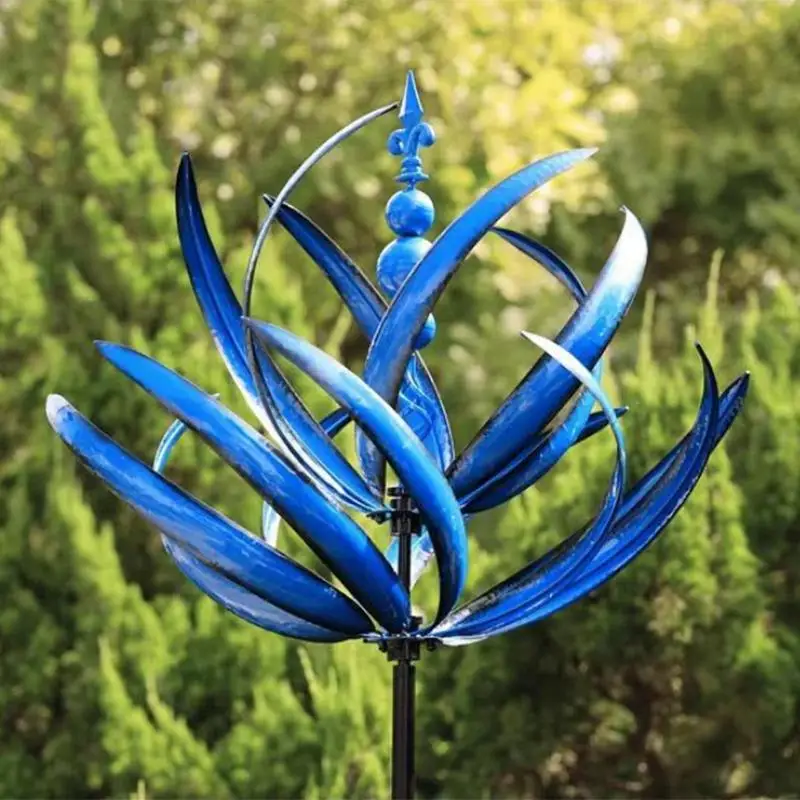 Garden Rotating Windmill Outdoor Metal Windmill Sculpture With Stake 3D Harlow Wind Spinner Rotators Lawn Yard Garden Decor
Garden Rotating Windmill Outdoor Metal Windmill Sculpture With Stake 3D Harlow Wind Spinner Rotators Lawn Yard Garden Decor