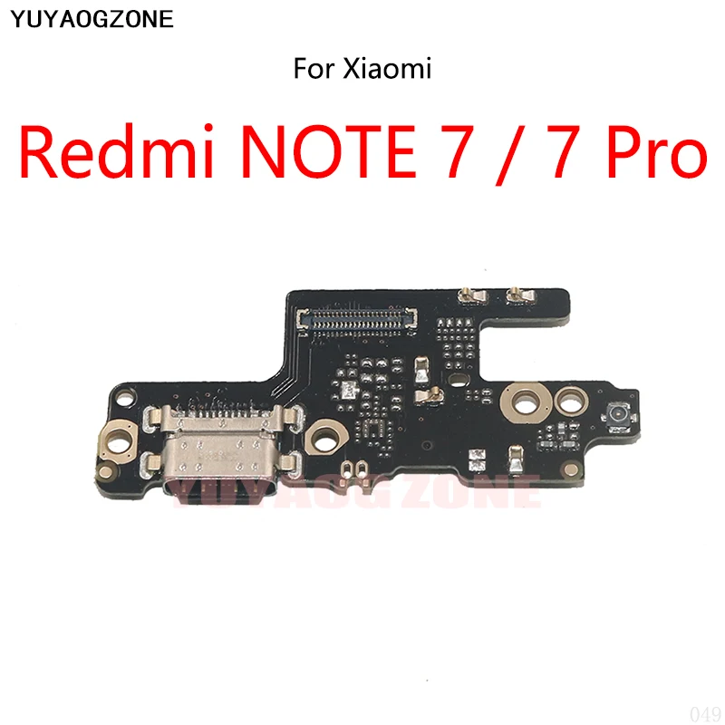 

10 шт./лот для Xiaomi Redmi NOTE 7 Pro 7S USB зарядная док-станция порт Гнездо разъем зарядная плата гибкий кабель