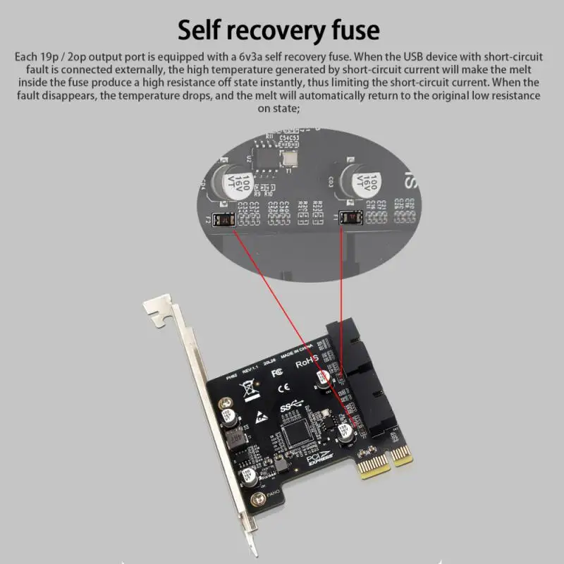 Плата расширения Pci-e к USB 3,0, 5 Гбит/с, портативная небольшая передача данных, Pci-e X1, золотые пальцевые Офисные аксессуары, черный Рабочий стол
Плата расширения Pci-e к USB 3,0, 5 Гбит/с, портативная небольшая передача данных, Pci-e X1, золотые пальцевые Офисные аксессуары, черный Рабочий стол