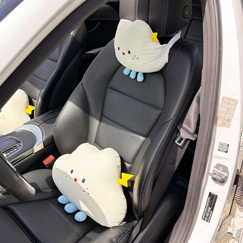 2023 New Cartoon Creative Cloud Rainbow Soft Cute Lumbar Support Car Waist Neckpillow Headrest Car Interior Decorations Cute Car
2023 New Cartoon Creative Cloud Rainbow Soft Cute Lumbar Support Car Waist Neckpillow Headrest Car Interior Decorations Cute Car
