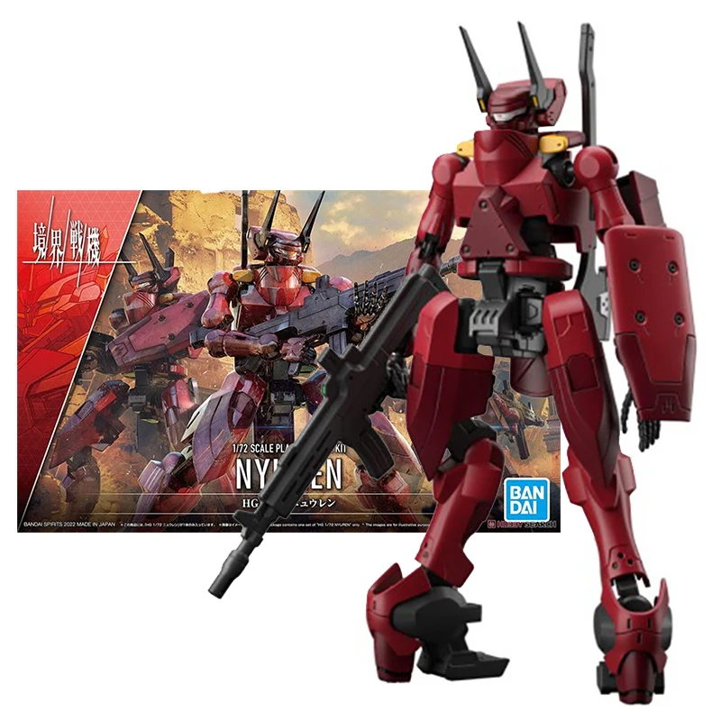 Bandai Genuine AMAIM Warrior Anime Figure HG 1/72 Red NYUREN Collection Model Ornament Anime Action Figure Toys for Children
Bandai Genuine AMAIM Warrior Anime Figure HG 1/72 Red NYUREN Collection Model Ornament Anime Action Figure Toys for Children