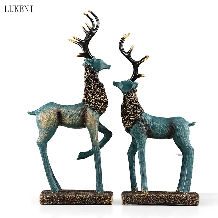 Animal Lucky Elk Decoration Creative European-style Home TV Cabinet Living Room Decoration Decoration Porch New House Gift
Animal Lucky Elk Decoration Creative European-style Home TV Cabinet Living Room Decoration Decoration Porch New House Gift