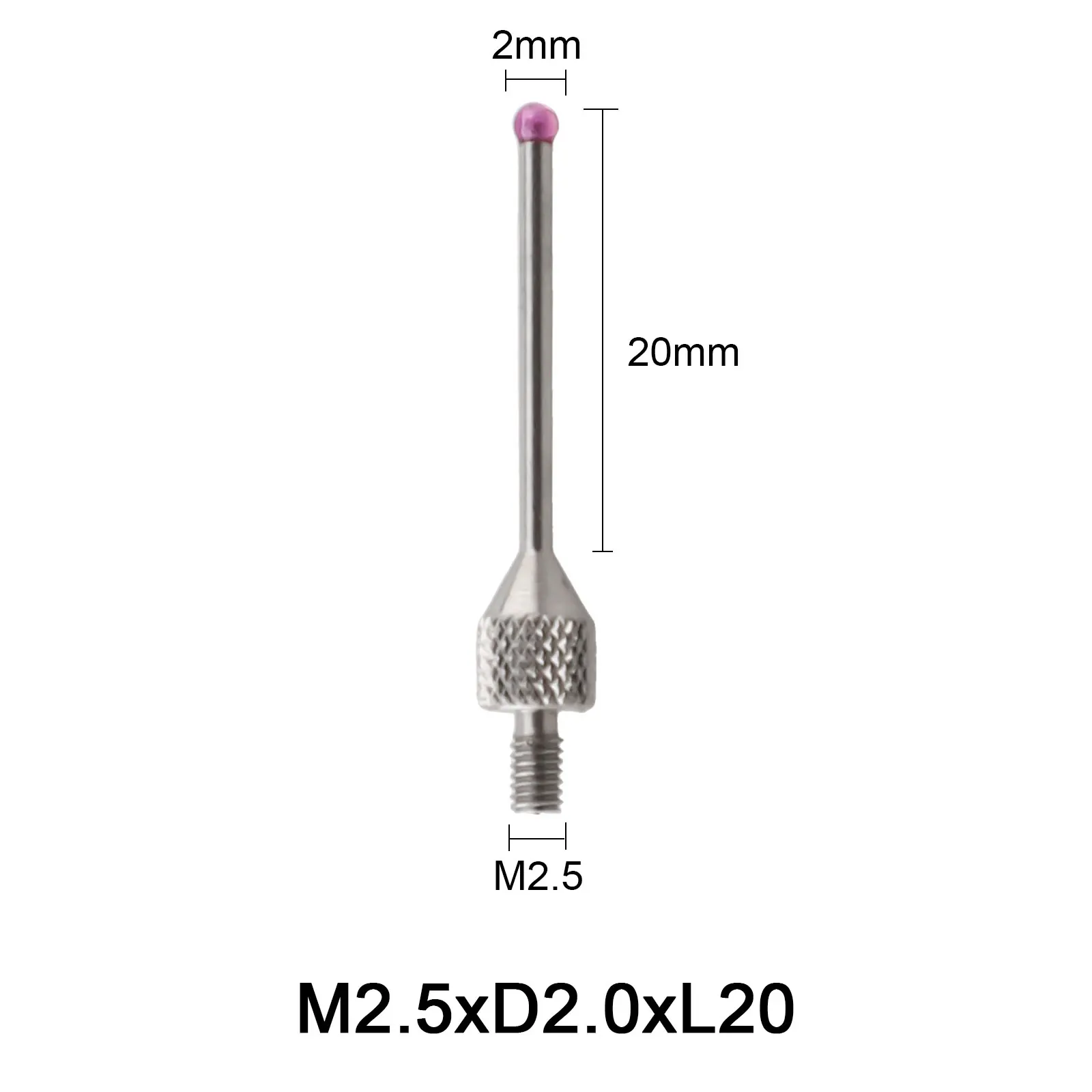 Сенсорный щуп с ЧПУ 2 мм M2.5
Сенсорный щуп с ЧПУ 2 мм M2.5