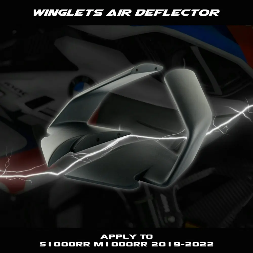 1:1 ABS Plastic Fairing Wingkits Spoiler New Deflector Wingkit Winglet Side Air Spoiler FOR BMW S1000RR M1000RR 2019-2022 2021
1:1 ABS Plastic Fairing Wingkits Spoiler New Deflector Wingkit Winglet Side Air Spoiler FOR BMW S1000RR M1000RR 2019-2022 2021