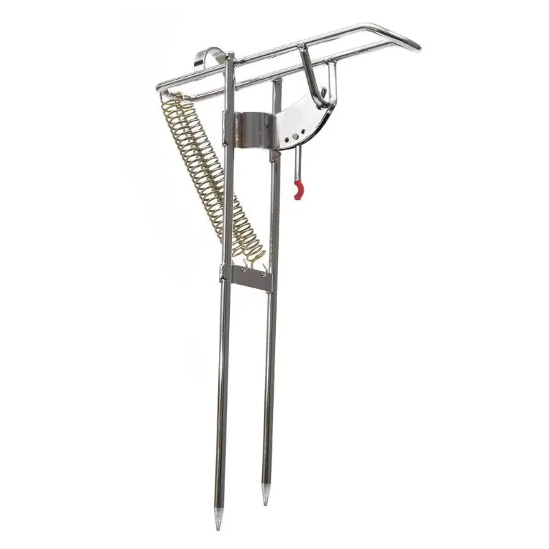 High Steel Automatic Fishing Rod Mount Spring Fishing Pole Holder Sea Rod Anti-Rust Fish Tackle Supplies Nickel Plated Strength
High Steel Automatic Fishing Rod Mount Spring Fishing Pole Holder Sea Rod Anti-Rust Fish Tackle Supplies Nickel Plated Strength