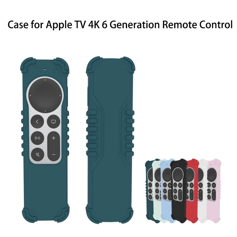 Силиконовый чехол для Apple TV 4K 6 поколения, пульт дистанционного управления для 2021 Apple TV, мягкий чехол
Силиконовый чехол для Apple TV 4K 6 поколения, пульт дистанционного управления для 2021 Apple TV, мягкий чехол