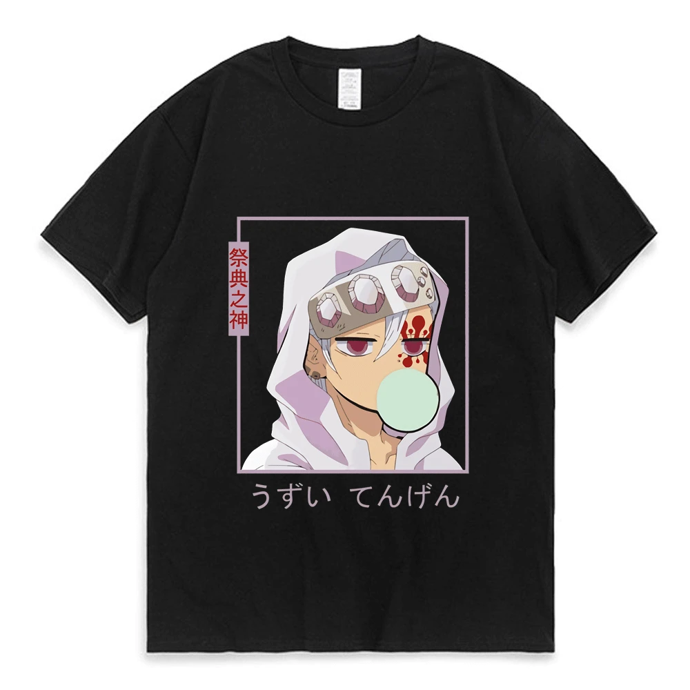Anime Demon Slayer T-Shirt for Men Women Short Sleeve T Shirt Japanese Manga Tengen Uzui Tee Shirt Tops Streetwear Tshirts Male
Anime Demon Slayer T-Shirt for Men Women Short Sleeve T Shirt Japanese Manga Tengen Uzui Tee Shirt Tops Streetwear Tshirts Male