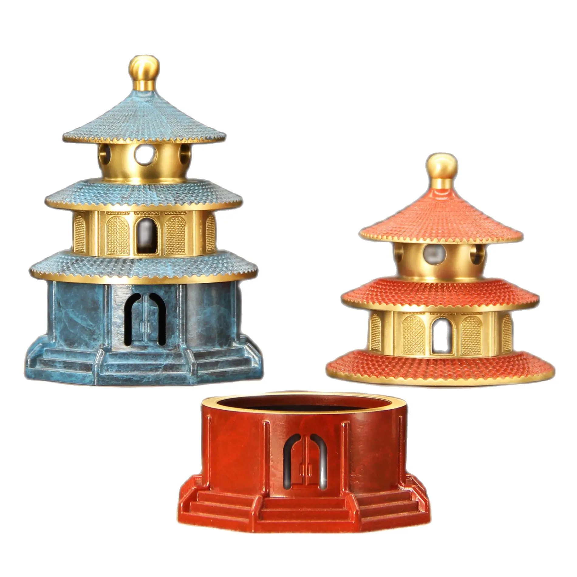 Temple Incense Burner Holder Stove Censer Pure Copper Made Incense Burner Holder Home Temple Religious Decoration
Temple Incense Burner Holder Stove Censer Pure Copper Made Incense Burner Holder Home Temple Religious Decoration