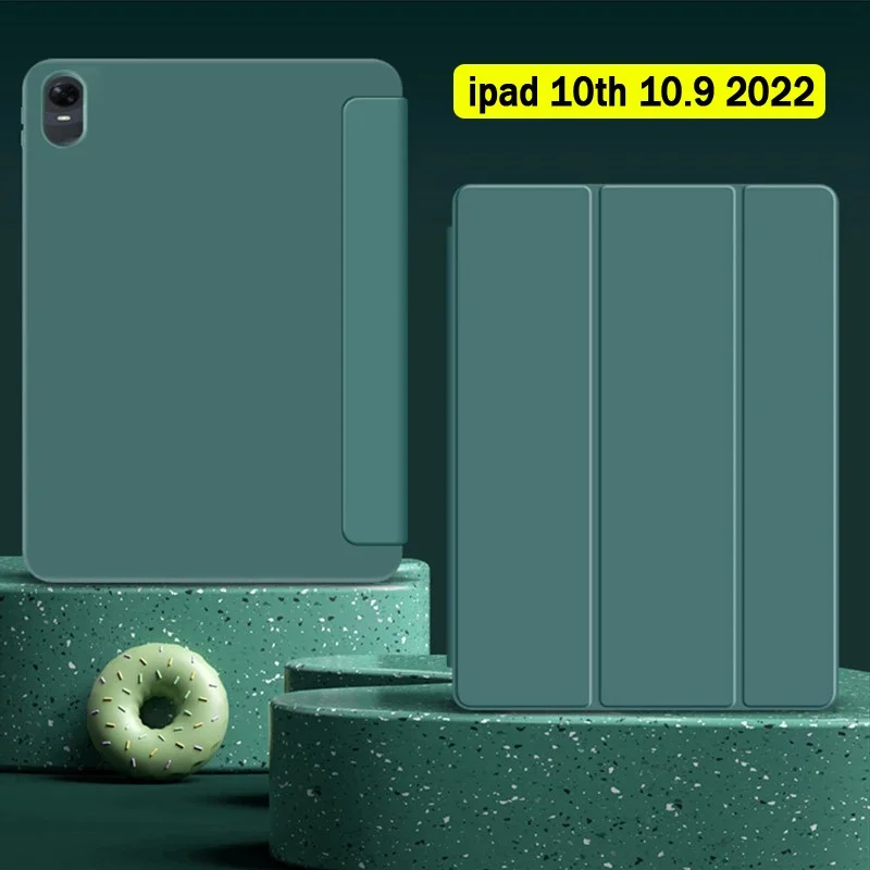 Trifold Stand Silicone Cover For IPad 10th 2022 10.9 Pro 11 2022 6th Air 5 Air 4 10.9 10.2 9th 8th 7th Air 3 2 1 9.7 Mini 6
Trifold Stand Silicone Cover For IPad 10th 2022 10.9 Pro 11 2022 6th Air 5 Air 4 10.9 10.2 9th 8th 7th Air 3 2 1 9.7 Mini 6