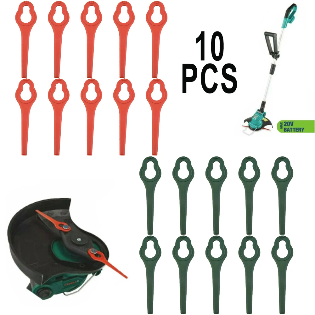 10pcs Plastic Blades For Aldi Ferrex FAR 20-1 20V/40V Cordless Grass Strimmer Plastic Blades Lawn Mower Replacement Blades
10pcs Plastic Blades For Aldi Ferrex FAR 20-1 20V/40V Cordless Grass Strimmer Plastic Blades Lawn Mower Replacement Blades