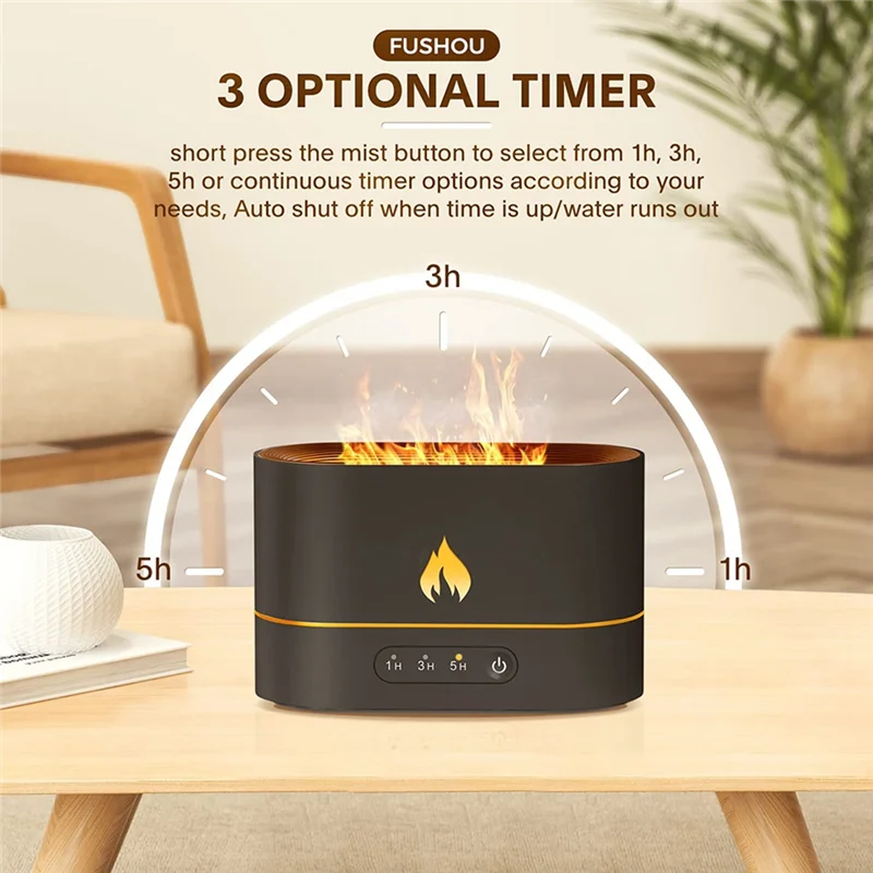 Aromatherapy Essential Oil Diffuser,Flame Spray Humidifier,Cool Mist Diffuser for Bedroom with 7 Colors,Room,Night Light
Aromatherapy Essential Oil Diffuser,Flame Spray Humidifier,Cool Mist Diffuser for Bedroom with 7 Colors,Room,Night Light
