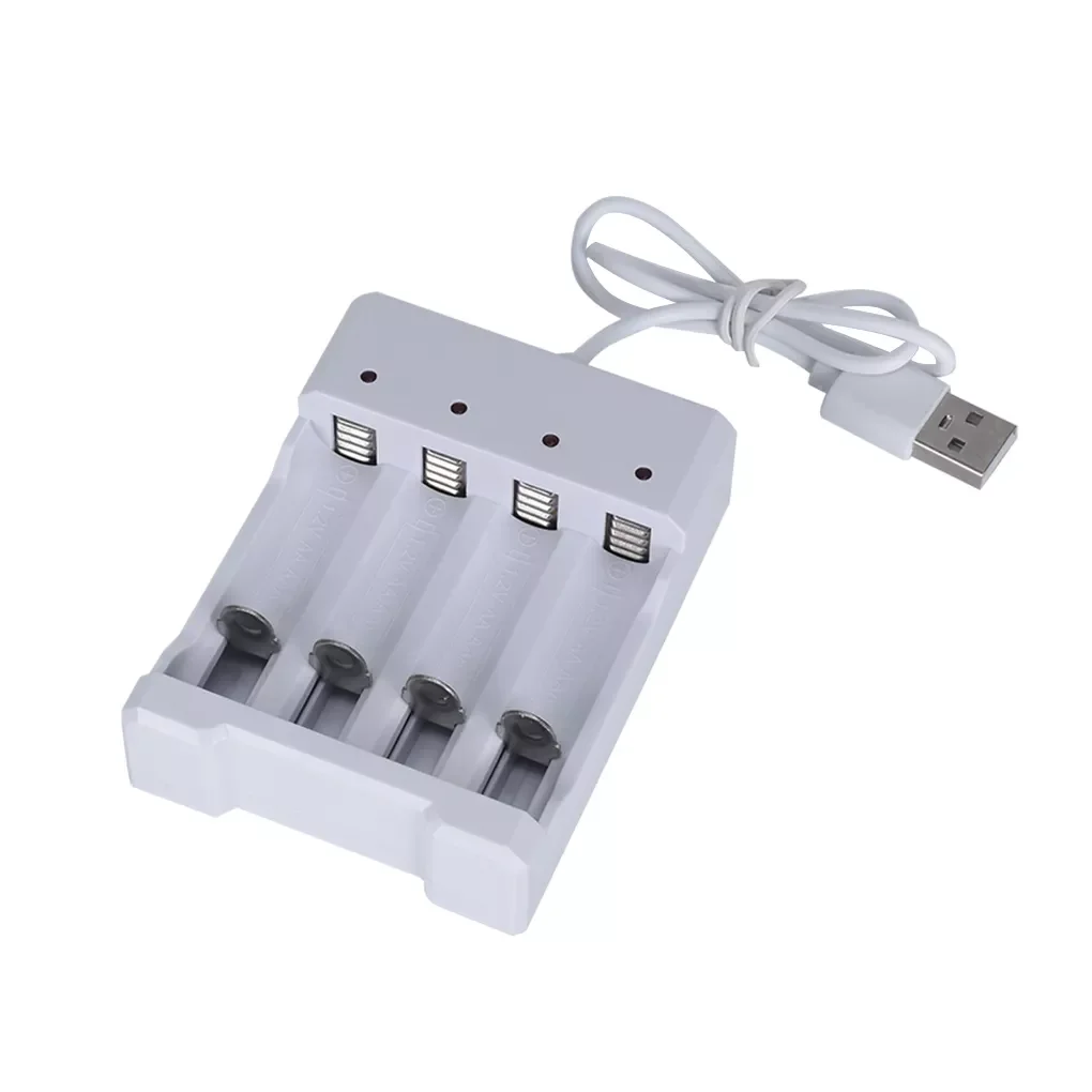 2022 USB 4 Slots Fast Charging Battery Charger Short Circuit Protection AAA /AA Rechargeable Battery Charging Station 2022
2022 USB 4 Slots Fast Charging Battery Charger Short Circuit Protection AAA /AA Rechargeable Battery Charging Station 2022