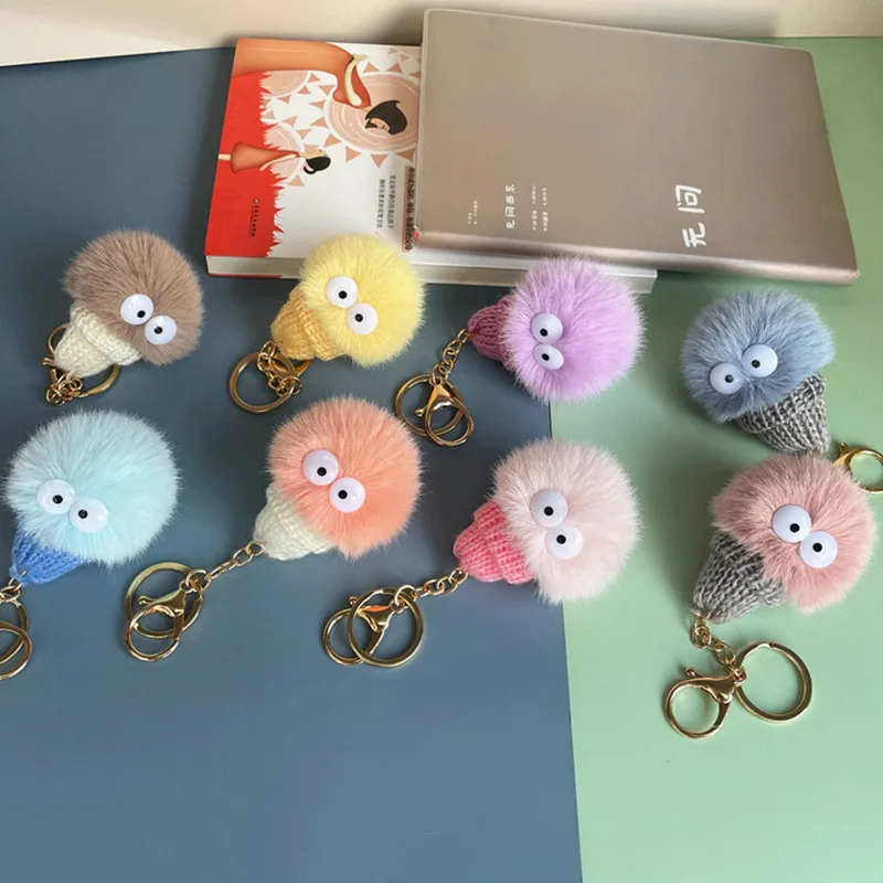 Cute Fur Ball Hat Keychain Soft Pompom Eye Ball Car Keychain Ladies Car Bag Accessories Key Ring Mom Gift Llaveros
Cute Fur Ball Hat Keychain Soft Pompom Eye Ball Car Keychain Ladies Car Bag Accessories Key Ring Mom Gift Llaveros