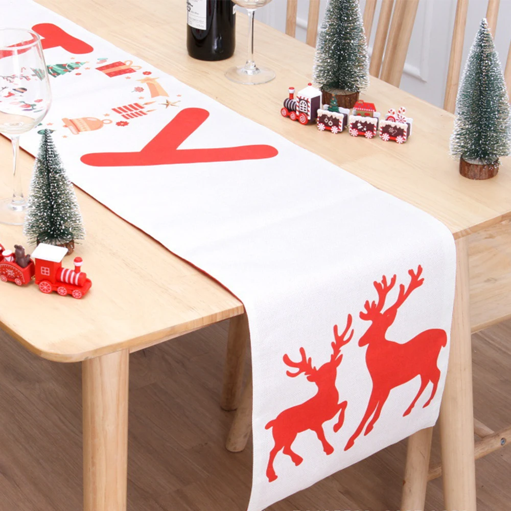 Двухслойная настольная дорожка из хлопка и льна, рождественские украшения для дома 2023
Двухслойная настольная дорожка из хлопка и льна, рождественские украшения для дома 2023