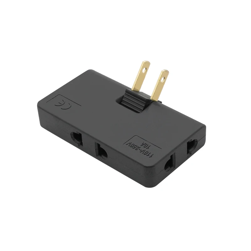 US TO EU Wall Outlet Extender 3 Way Flat Wall Outlet Extender AC Adapter 2-Prong Mini Indoor Plug Folding Outlet Splitter
US TO EU Wall Outlet Extender 3 Way Flat Wall Outlet Extender AC Adapter 2-Prong Mini Indoor Plug Folding Outlet Splitter