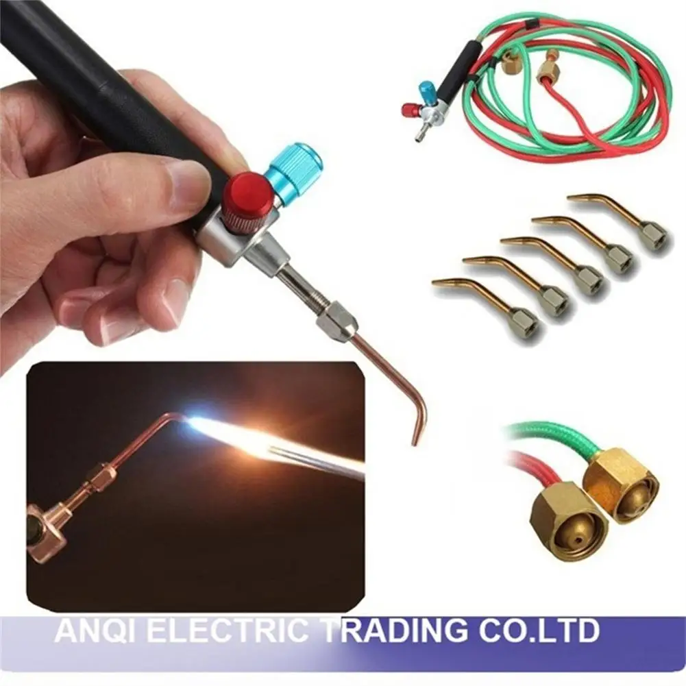 Mini Oxygen Welding Torches Soldering Gun Soldering Kit With 5 Weld Tips Tool For Jewelers Micro Metals
Mini Oxygen Welding Torches Soldering Gun Soldering Kit With 5 Weld Tips Tool For Jewelers Micro Metals