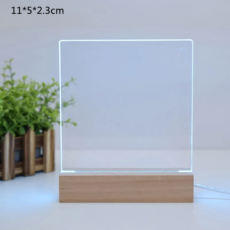 1PC Writable LED Lamp Creative Message Board 3D Night Light Desk Bedside Ornaments DIY Home Decor
1PC Writable LED Lamp Creative Message Board 3D Night Light Desk Bedside Ornaments DIY Home Decor