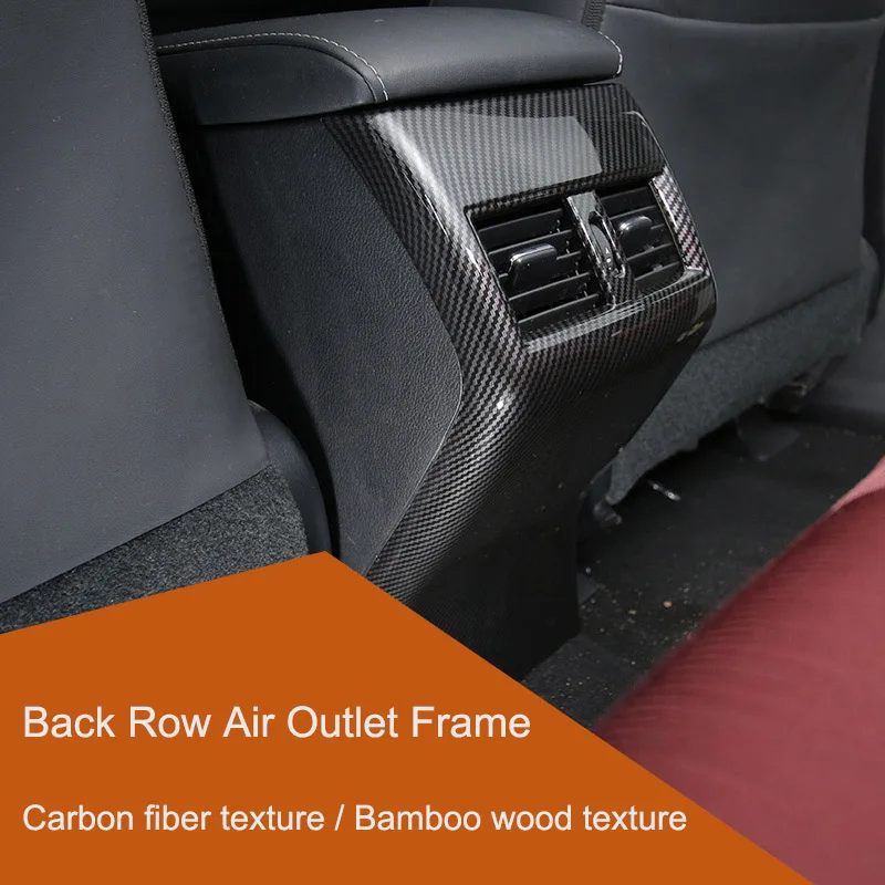 TAJIAN Car ABS Back Row Air Outlet Frame Decoration Rear Panel Protect Cover Interior Trim For Lexus NX200300H UX260H 2015-2020
TAJIAN Car ABS Back Row Air Outlet Frame Decoration Rear Panel Protect Cover Interior Trim For Lexus NX200300H UX260H 2015-2020