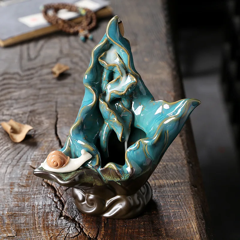 Ceramic Backflow Incense Burner Tower Stove Sandalwood Waterfall Smoke for Tea Ceremony Aromatherapy Plate Ornaments
Ceramic Backflow Incense Burner Tower Stove Sandalwood Waterfall Smoke for Tea Ceremony Aromatherapy Plate Ornaments