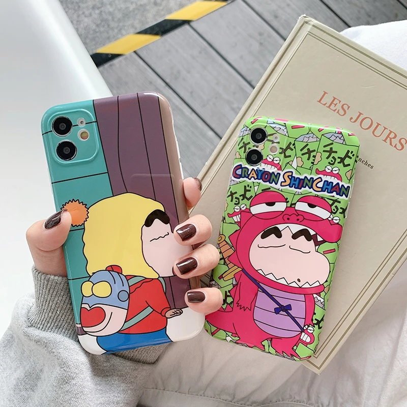 BANDAI Anime Crayon Shin Chan Cartoon Silicone Phone Case for iPhone 11 12 13 Pro Max 7 8 Plus X XR XS MAX Hard Fundas
BANDAI Anime Crayon Shin Chan Cartoon Silicone Phone Case for iPhone 11 12 13 Pro Max 7 8 Plus X XR XS MAX Hard Fundas