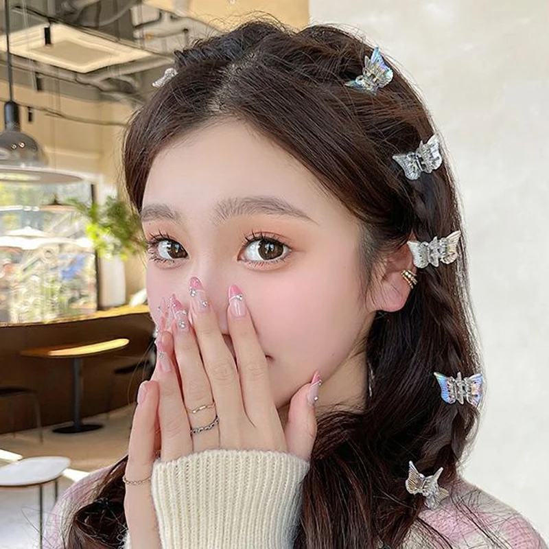Girls Mini Butterflies Hair Claw Transparent Resin Cute Sweet Hairpins Braiding Hair Claws Clip Barrette Hair Accessories
Girls Mini Butterflies Hair Claw Transparent Resin Cute Sweet Hairpins Braiding Hair Claws Clip Barrette Hair Accessories