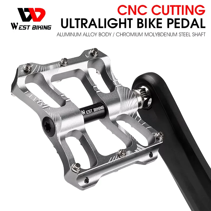 WEST BIKING Bike Pedal MTB Road Bicycle Pedals Purple Aluminum Alloy Platform 3 Sealed Bearing Ultralight Cycling Bike Pedals
WEST BIKING Bike Pedal MTB Road Bicycle Pedals Purple Aluminum Alloy Platform 3 Sealed Bearing Ultralight Cycling Bike Pedals
