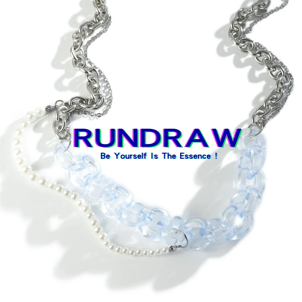 Rundraw Fashion Silver Color Women Blue Acrylic Pearl Necklace Fashion Necklace Party Gifts Necklace
Rundraw Fashion Silver Color Women Blue Acrylic Pearl Necklace Fashion Necklace Party Gifts Necklace