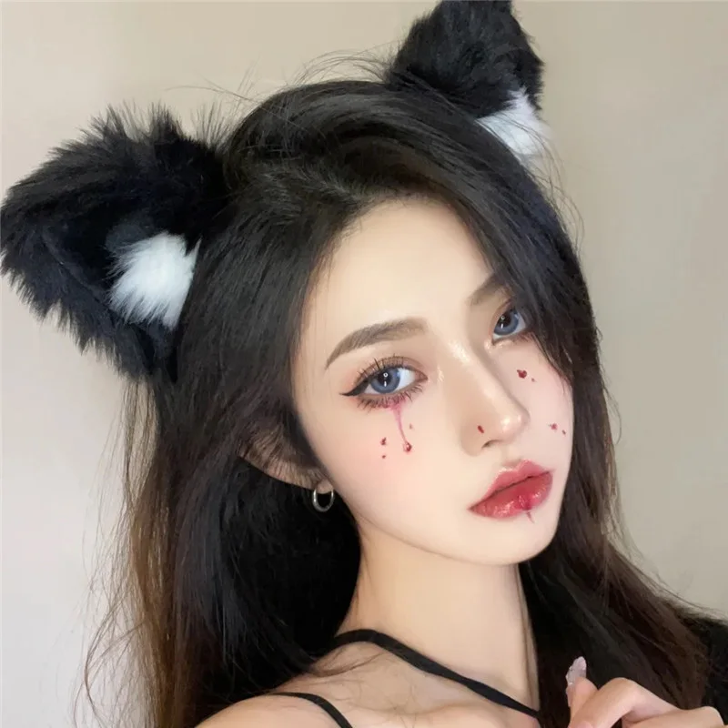 Cute Cat Fox Fur Ear Hair Hoops Night Party Cosplay Prop Anime Lolita Hairband Fur Headbands Clip Hair Accessories Ear Hair Band
Cute Cat Fox Fur Ear Hair Hoops Night Party Cosplay Prop Anime Lolita Hairband Fur Headbands Clip Hair Accessories Ear Hair Band