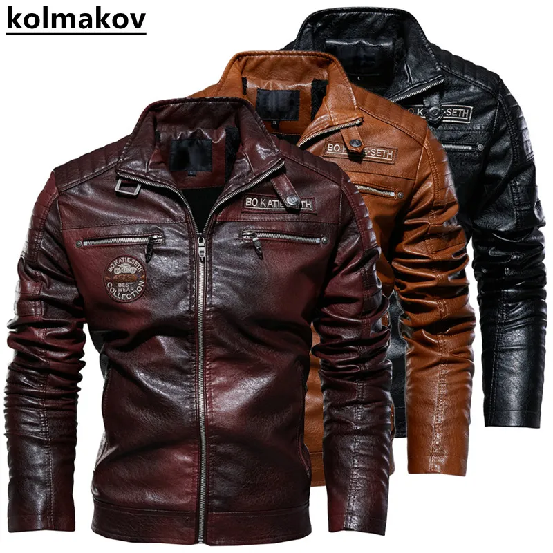 2022 Autumn/Winter New Men's Fashion Casual Motorcycle Jacket PU Coat Men's Fleece Warm Large Size High Quality Leather Jacket
2022 Autumn/Winter New Men's Fashion Casual Motorcycle Jacket PU Coat Men's Fleece Warm Large Size High Quality Leather Jacket