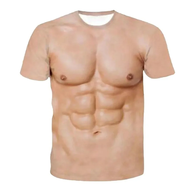 3D para hombre, ropa con m u sculos abs, креативный и развлекательный, персонализированный, сексуальный, Villano Camiseta с принтом
3D para hombre, ropa con m u sculos abs, креативный и развлекательный, персонализированный, сексуальный, Villano Camiseta с принтом