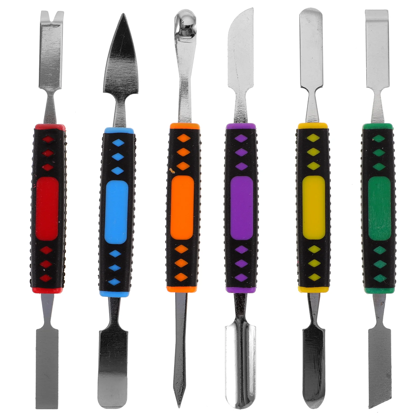 6pcs Professional Stainless Steel Spudger Double-end Opening Stick Repair Pry Tools for Smart Phone Tablet Laptop
6pcs Professional Stainless Steel Spudger Double-end Opening Stick Repair Pry Tools for Smart Phone Tablet Laptop