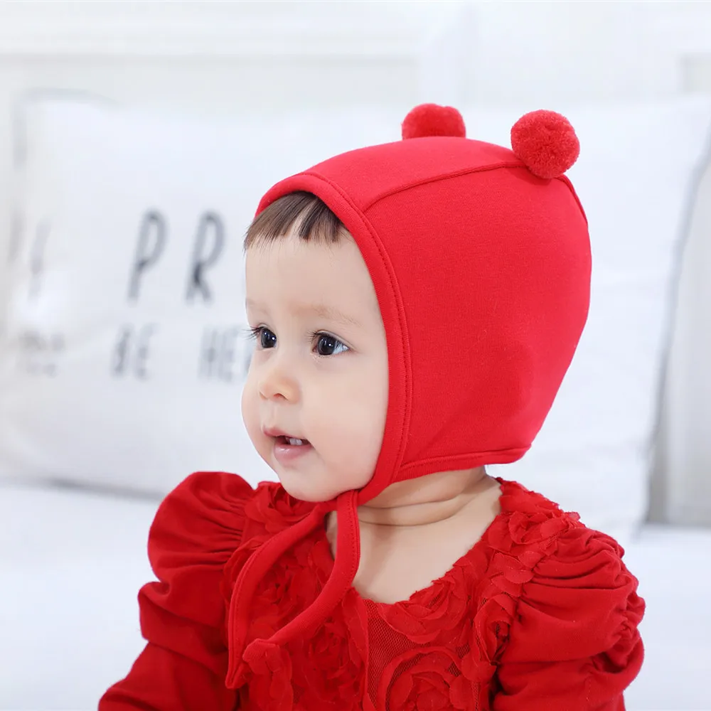 New Children's Hat Male and Female Baby Double Ball Sleeve Cap Newborn Fetal Cap Baby Hat
New Children's Hat Male and Female Baby Double Ball Sleeve Cap Newborn Fetal Cap Baby Hat