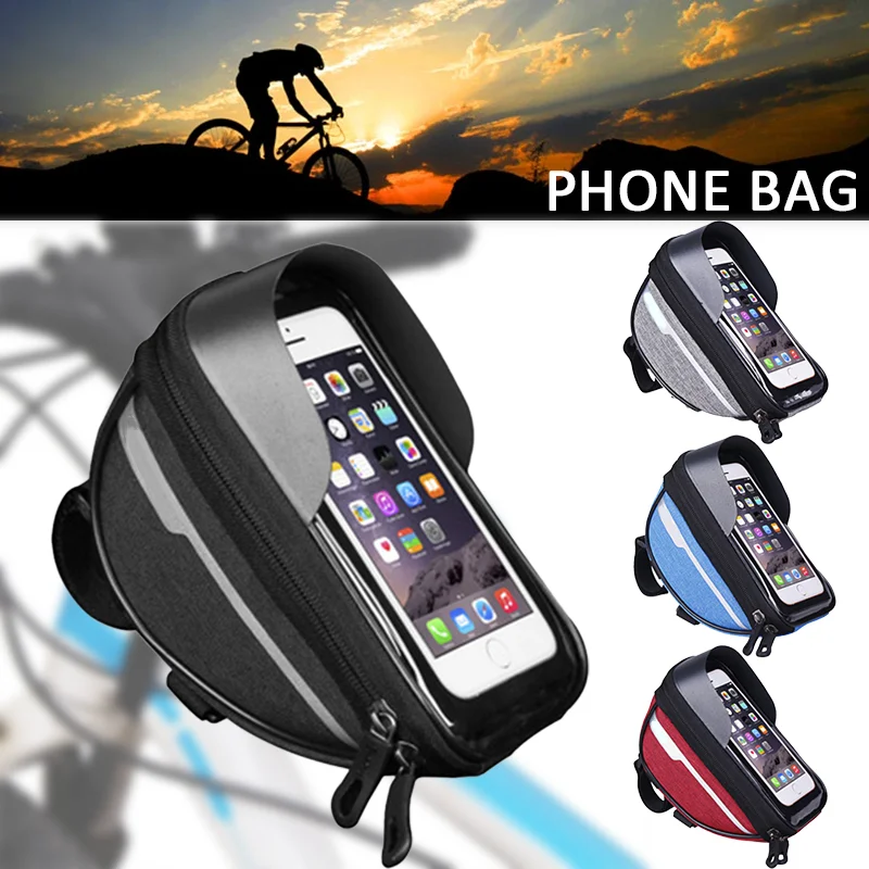 6.4 Inch Touch Screen Bicycle Bags Bicycle Cycling Frame Front Tube Bag Bike Handlebar Cell Mobile Phone Case Holder Outdoor
6.4 Inch Touch Screen Bicycle Bags Bicycle Cycling Frame Front Tube Bag Bike Handlebar Cell Mobile Phone Case Holder Outdoor