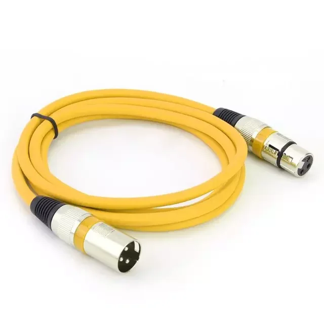 DMX Stage DJ Cable Male to Female XLR 3Pin Audio Cable Connector Wire For Microphone Mixer Amplifier
DMX Stage DJ Cable Male to Female XLR 3Pin Audio Cable Connector Wire For Microphone Mixer Amplifier