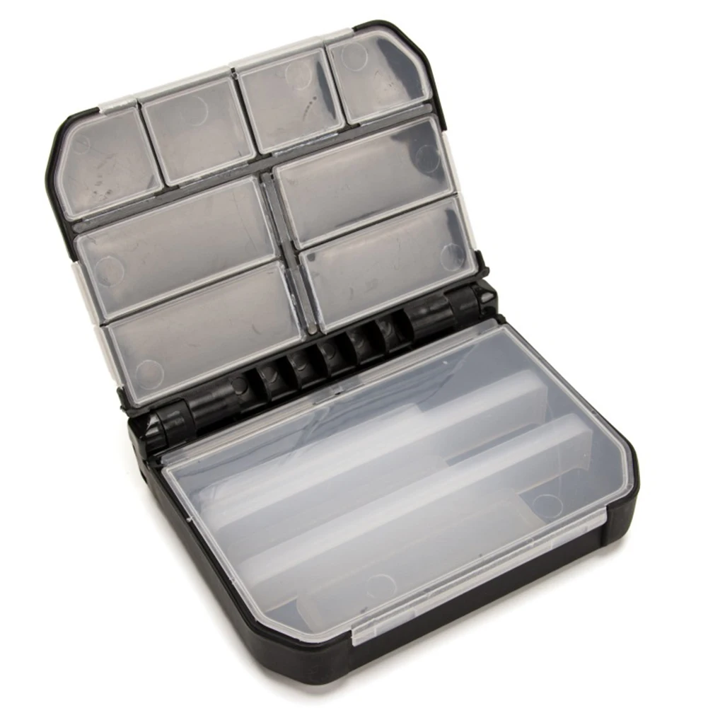 Fishing Tackle Box 130g/50g ABS Accessories Adjustable Black/White Portable 12*9.8*3.5cm/9.7*6.3*2.5cm Brand New
Fishing Tackle Box 130g/50g ABS Accessories Adjustable Black/White Portable 12*9.8*3.5cm/9.7*6.3*2.5cm Brand New