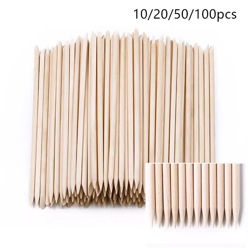 Wooden Cuticle Pusher Nail Rhinestone Remover Double Head Portable Nail Art Cuticle Remover Nail Tools
Wooden Cuticle Pusher Nail Rhinestone Remover Double Head Portable Nail Art Cuticle Remover Nail Tools