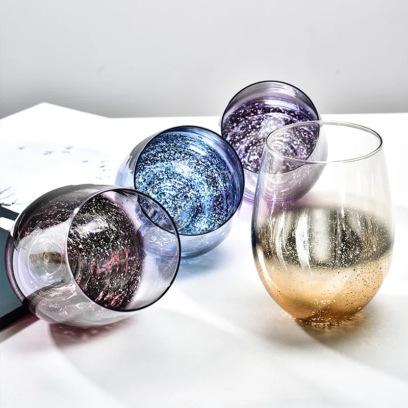 Ins Electroplated Glass Water Cup Starry Sky Cup Creative Household Rainbow Cup Beverage Milk Tea Cup Personalized Egg Cup
Ins Electroplated Glass Water Cup Starry Sky Cup Creative Household Rainbow Cup Beverage Milk Tea Cup Personalized Egg Cup