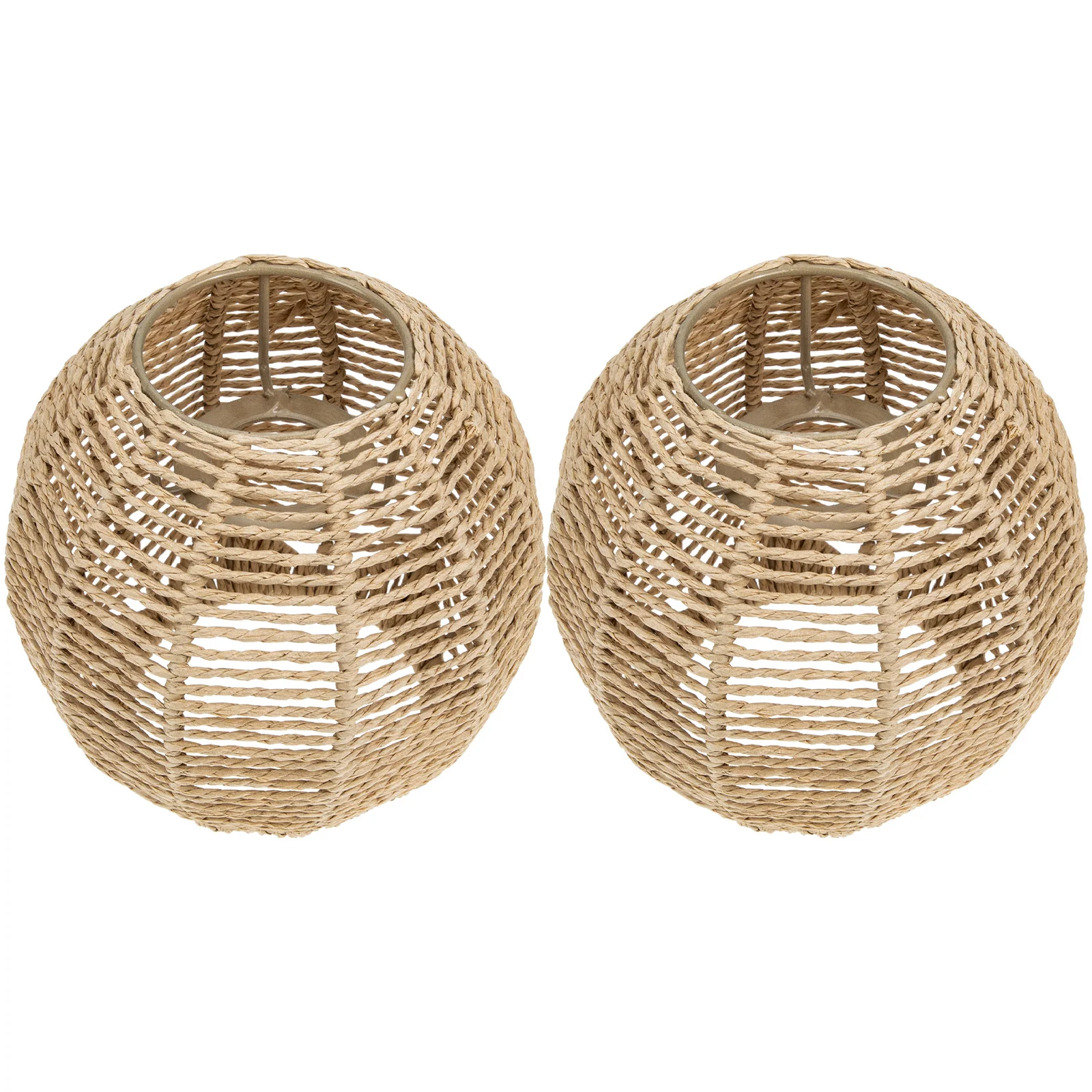 2 Pcs Vintage Chandelier Rattan Woven Lampshade Decor Light Bulb Dining Room Artificial Imitation Rope Ceiling
2 Pcs Vintage Chandelier Rattan Woven Lampshade Decor Light Bulb Dining Room Artificial Imitation Rope Ceiling