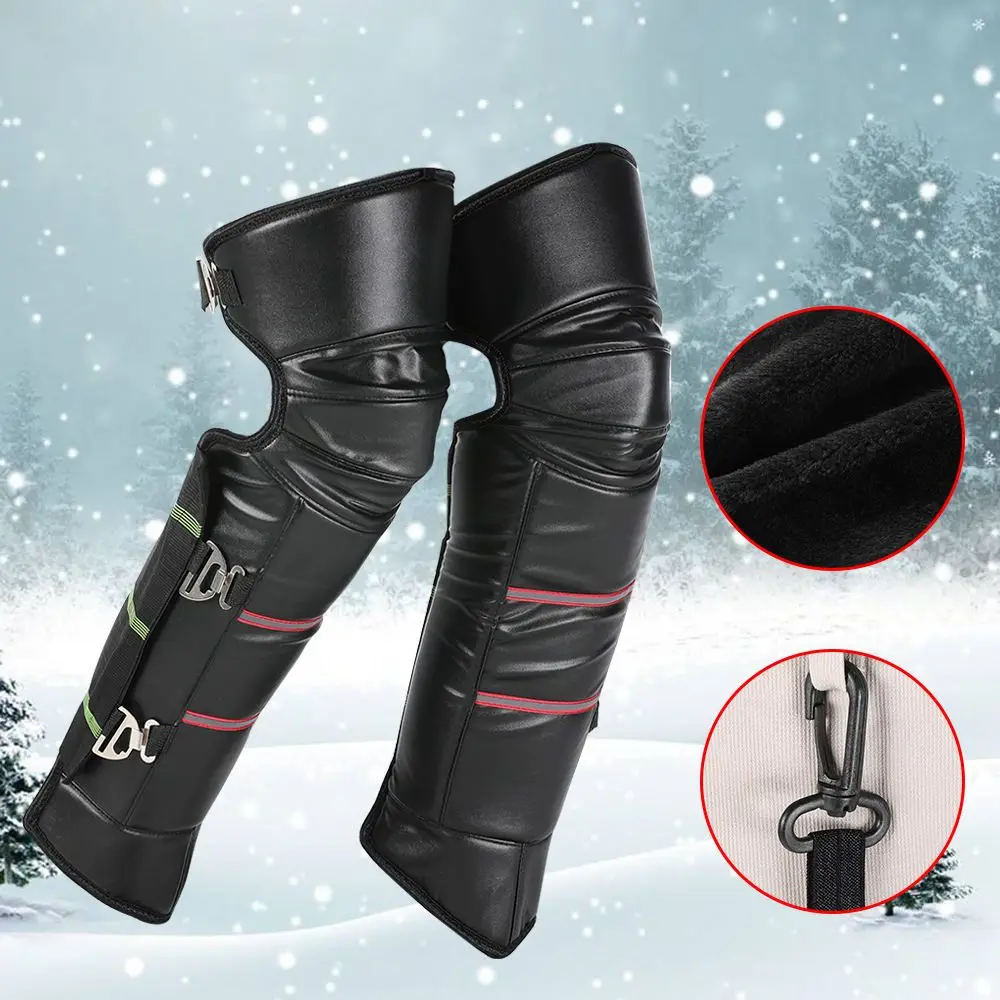 Knee Pad With Reflective Strips Knee Support Leg Warmers Riding Kneepad Fleece Thickening Winter Knee Brace Keep Warm
Knee Pad With Reflective Strips Knee Support Leg Warmers Riding Kneepad Fleece Thickening Winter Knee Brace Keep Warm
