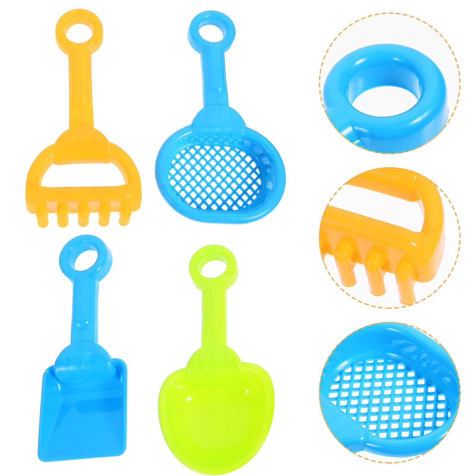 4Pcs Portable Kids Playthings Interactive Sand Toys Interesting Beach Playthings (Random Color) Water Games
4Pcs Portable Kids Playthings Interactive Sand Toys Interesting Beach Playthings (Random Color) Water Games
