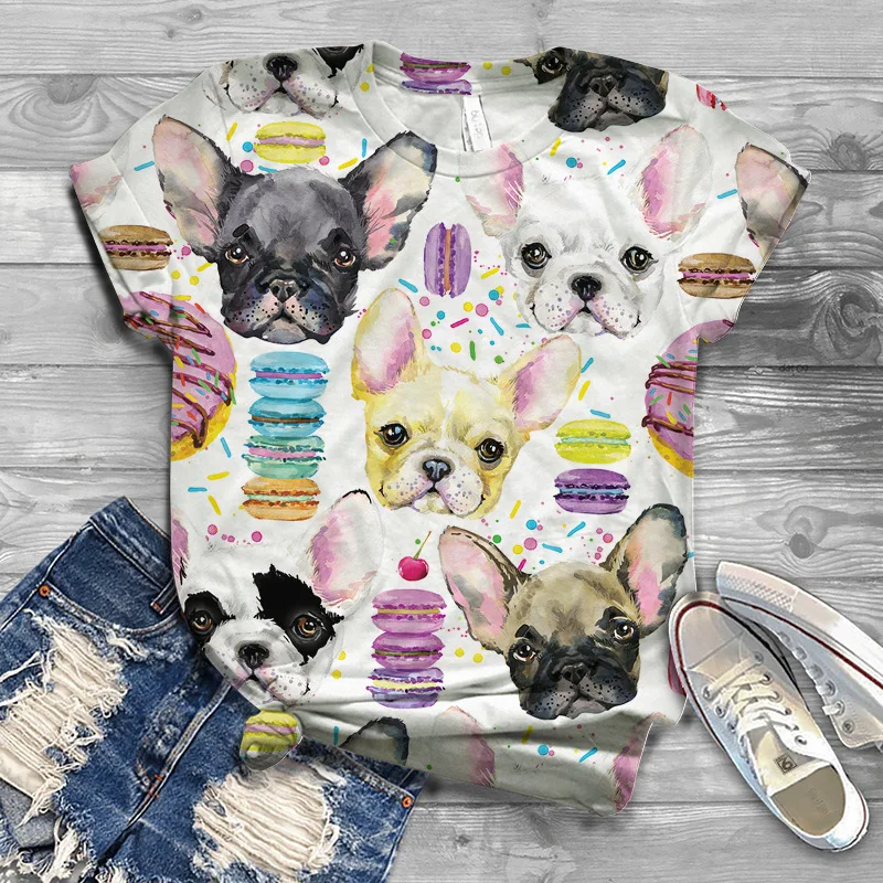 New Fashion Style Women Clothes T-Shirts Sexy Girl Tee Tops Summer Animals Dogs Bohemia 3D Print T Shirt Oversized Female Cloth
New Fashion Style Women Clothes T-Shirts Sexy Girl Tee Tops Summer Animals Dogs Bohemia 3D Print T Shirt Oversized Female Cloth