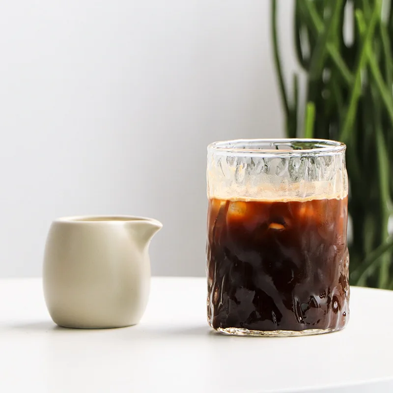 Japanese Hammered Glass 300ml Stump Tree Summer Iced Coffee Mug High Temperature Resistant Transparent Water Mug
Japanese Hammered Glass 300ml Stump Tree Summer Iced Coffee Mug High Temperature Resistant Transparent Water Mug