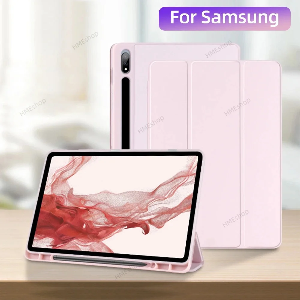 Flip PU Leather Case for Samsung Galaxy Tab S7 FE S8 Plus S7 Plus S6 Lite A8 10.5 S8 S7 Cover with Pencil Holder Tablet Shell
Flip PU Leather Case for Samsung Galaxy Tab S7 FE S8 Plus S7 Plus S6 Lite A8 10.5 S8 S7 Cover with Pencil Holder Tablet Shell